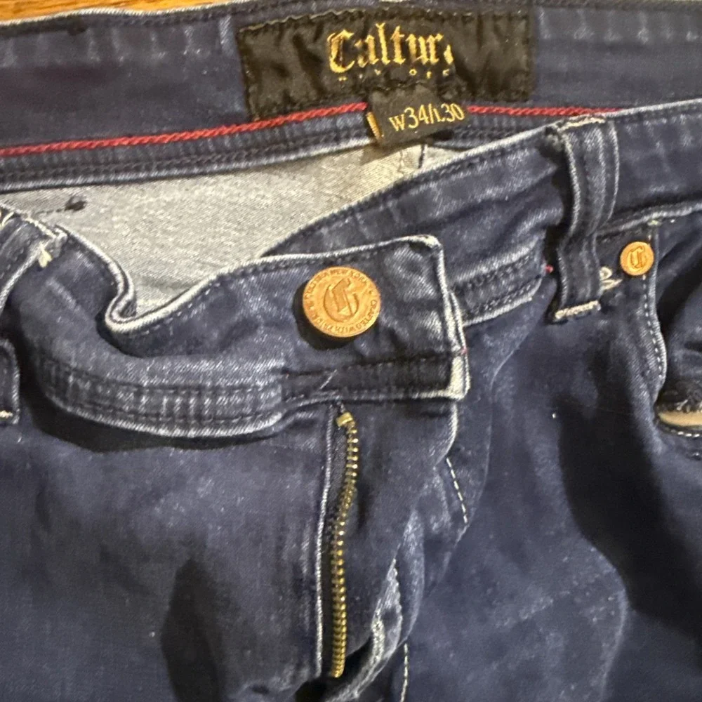 Cultura New York Jeans Dark Wash W/34 L/30 Stretch
